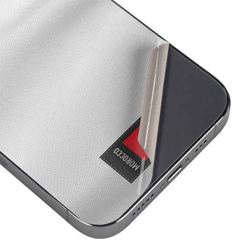 Morocco Soccer Flag iPhone 14 Pro Skin